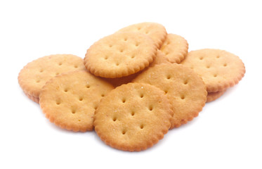 cracker  isolated on white background