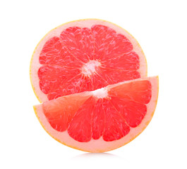 Grapefruit isolated on white background