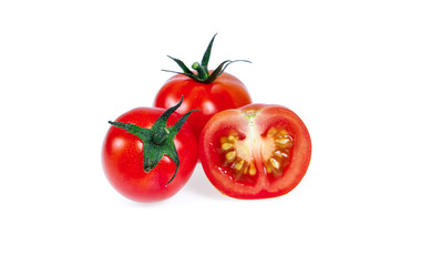 tomato isolated on white
