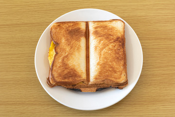 焼きたての手作りホットサンド