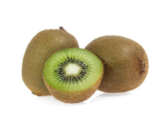 kiwi fruit isolated on white background