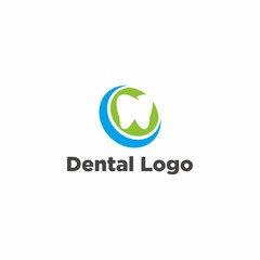 Dental Logo simple tooth element