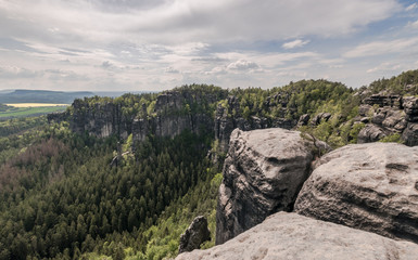 Wandern im Kirnitzschtal S&auml;chsische Schweiz
