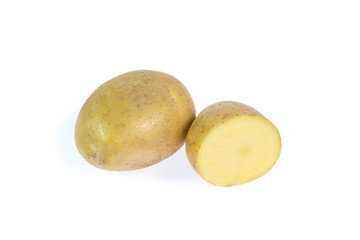 potato isolated on white background