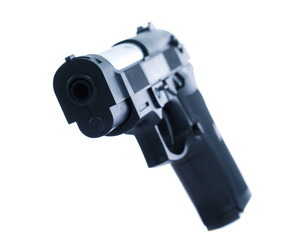 Gun isolated on white background