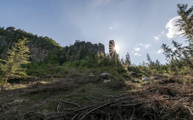 Wandern im Kirnitzschtal Sächsische Schweiz