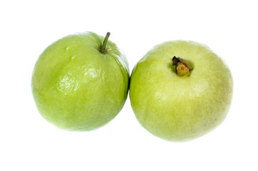 Guava isolated on white background