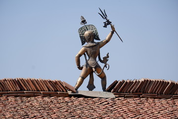 Obraz premium Warrior in the sky