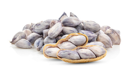 Peanuts isolated on white background