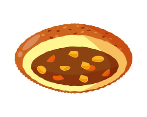 パン　カレーパン　