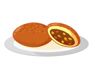 パン　カレーパン　