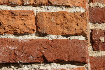 red brick wall