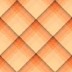 Seamless pattern in light and dark orange colors for plaid, fabric, textile, clothes, tablecloth and other things. Vector image. 2