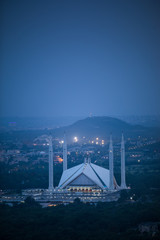Faisal Mosque from above