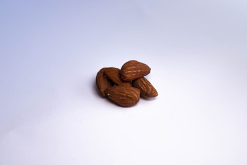 coffee beans on white background