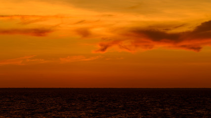 Obraz premium Sunset in some cities in Australia