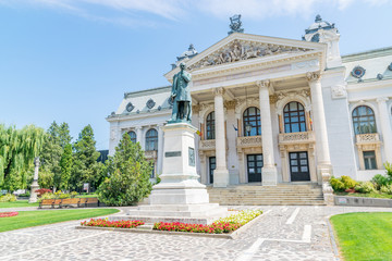 Iasi National Theatre in Iasi, Romania. The oldest national theatre and one of the most prestigious...