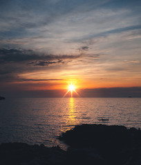 Naklejka premium Sunset Marseille