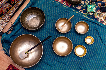 Tibetan and japanese eiki Sacred Sound Instruments southeast musical instruments for meditation