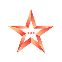 colorful chat dialouge logo star shape