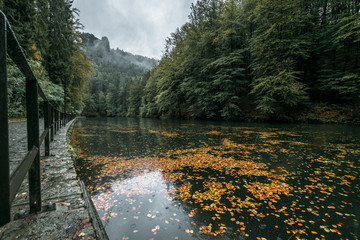 Wanderung zum Amselsee Sächsische Schweiz 