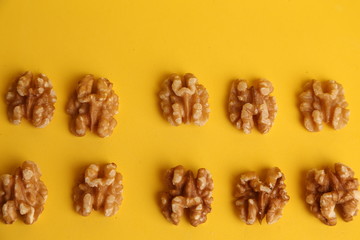 delicious walnut nuts if peel