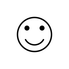 smile and stupid icon vector logo template EPS10