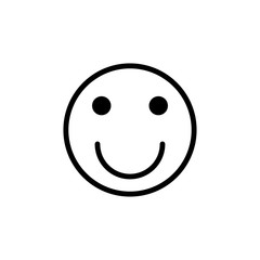 Fototapeta premium smile and stupid icon vector logo template EPS10