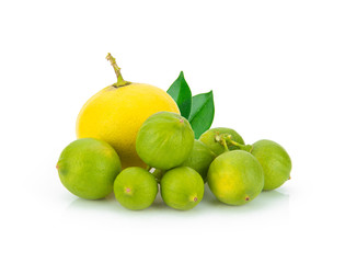 lemon isolated on white background