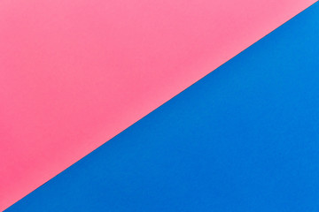 Pink-blue background. The concept of the holiday is Valentine's Day, Mother's Day, 8 of March. Minimalism. Place for text. Close-up. Diagonal.