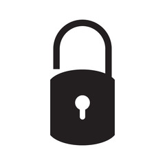 padlock icon vector design logo template EPS 10