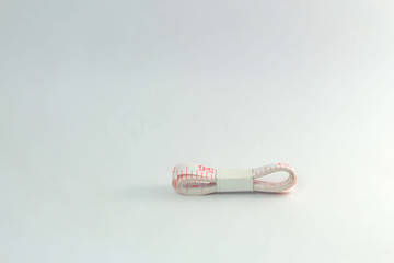 Body tape and white background