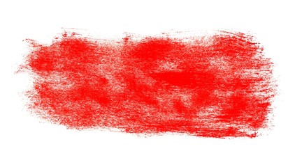 Farbabdruck mit roter Farbe als Hintergrund Streifen