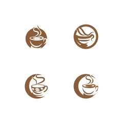 Coffee cup Logo Template