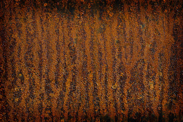Abstract background. Texture of rusty metal sheet