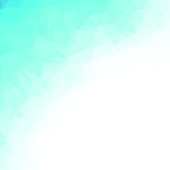 Blue Polygonal Mosaic Background, Creative Design Templates