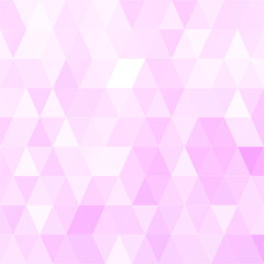 Fototapeta premium Pink Polygonal Mosaic Background, Creative Design Templates