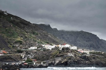 teide wulkan chmury