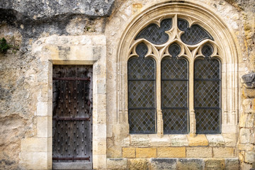 Fototapeta na wymiar Church Monolith de Saint Emilion. Medieval architecture. Aquitaine, France, Europe