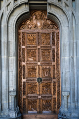 Holztür am Konstanzer Münster