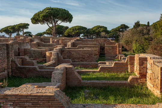 Ostia Antica, archaeological park