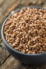Dry Organic Roasted Buckwheat