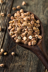 Dry Organic Roasted Buckwheat