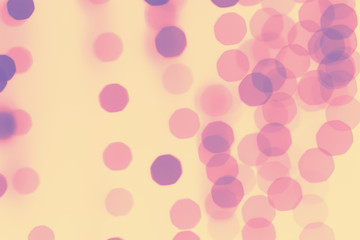 Lights background pink yellow