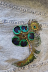 It is fashionable to wear brooches on clothes, on bags - everywhere