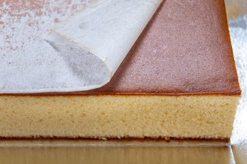  japanese sweets, castella cake,  (Japanese sponge cake)