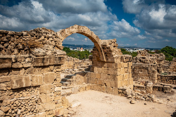 The fortress to protect Paphos from the Arabs was erected by the Byzantines in the 7th century. In...