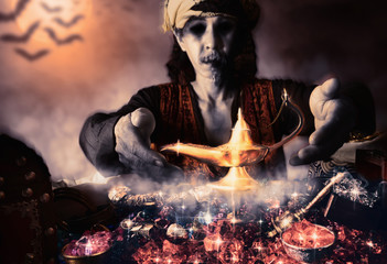 Aladin lamp.
