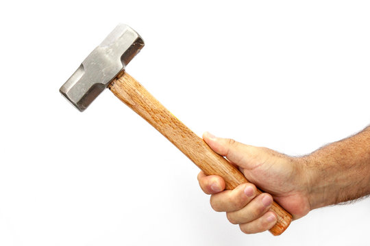 hammer and hand