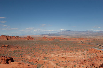 Fototapeta na wymiar Desert Landscape of Nevada